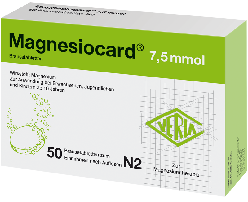 VERLA Magnesiocard 7,5 mmol