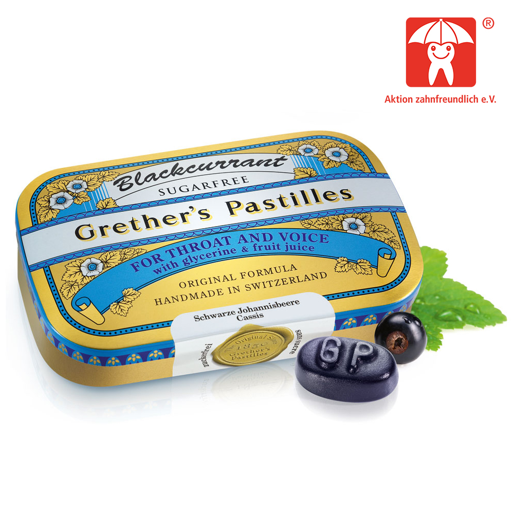 GRETHERS Blackcurrant Silber zf.Past.Dose