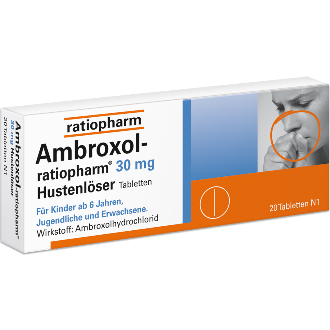 RATIOPHARM AMBROXOL-ratiopharm 30 mg Hustenlöser Tabletten
