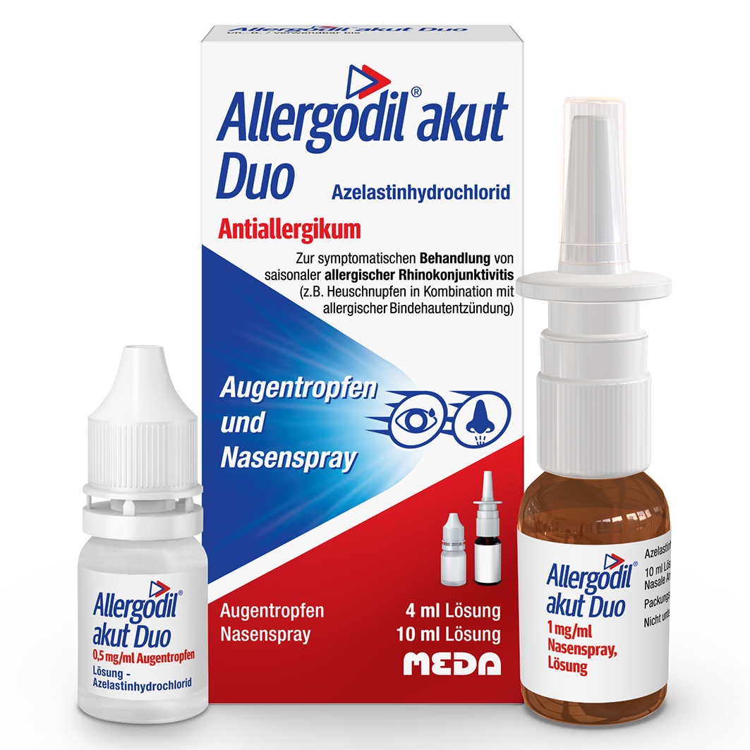VIATRIS HEALTHCARE ALLERGODIL akut Duo 4ml AT akut/10ml NS akut