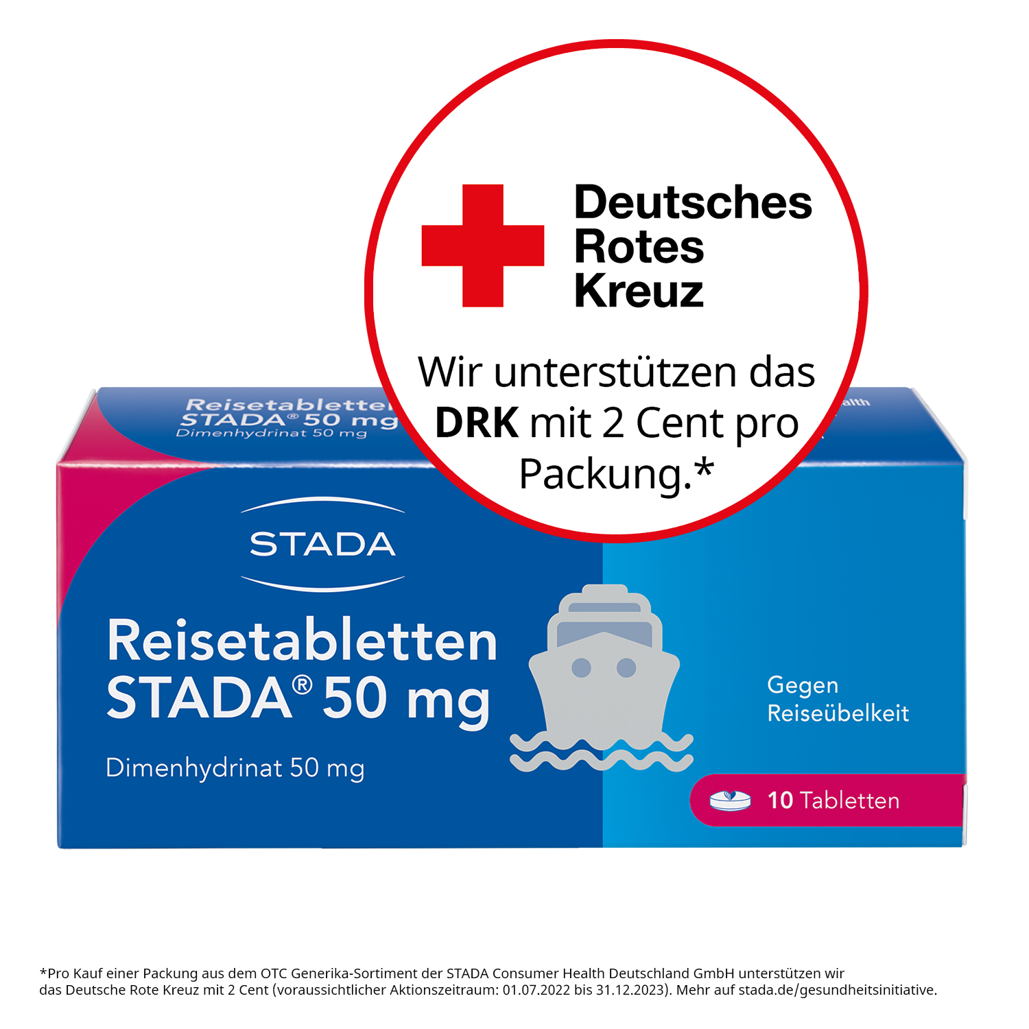 Reisetabletten STADA 50 mg