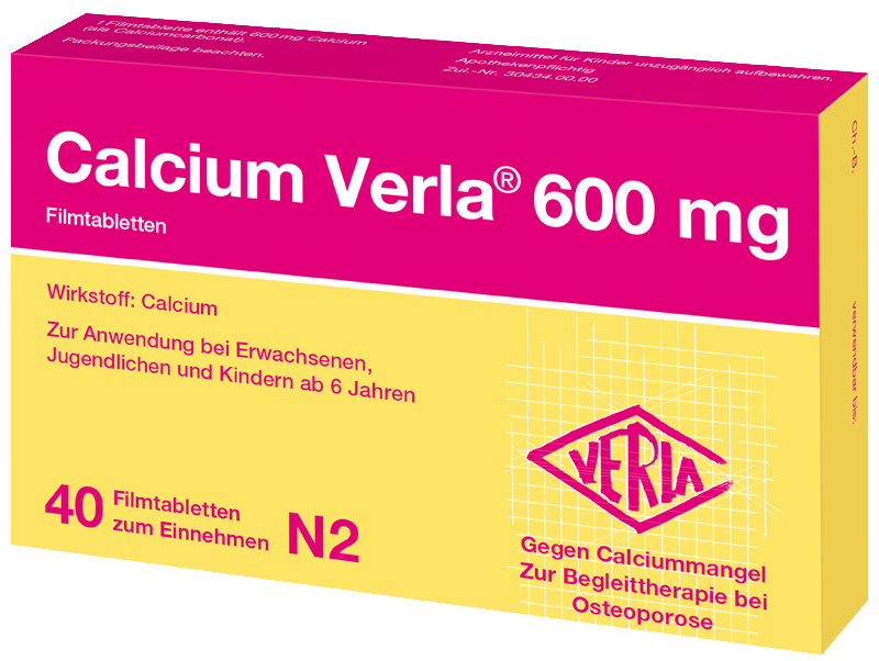 VERLA Calcium Verla 600 mg