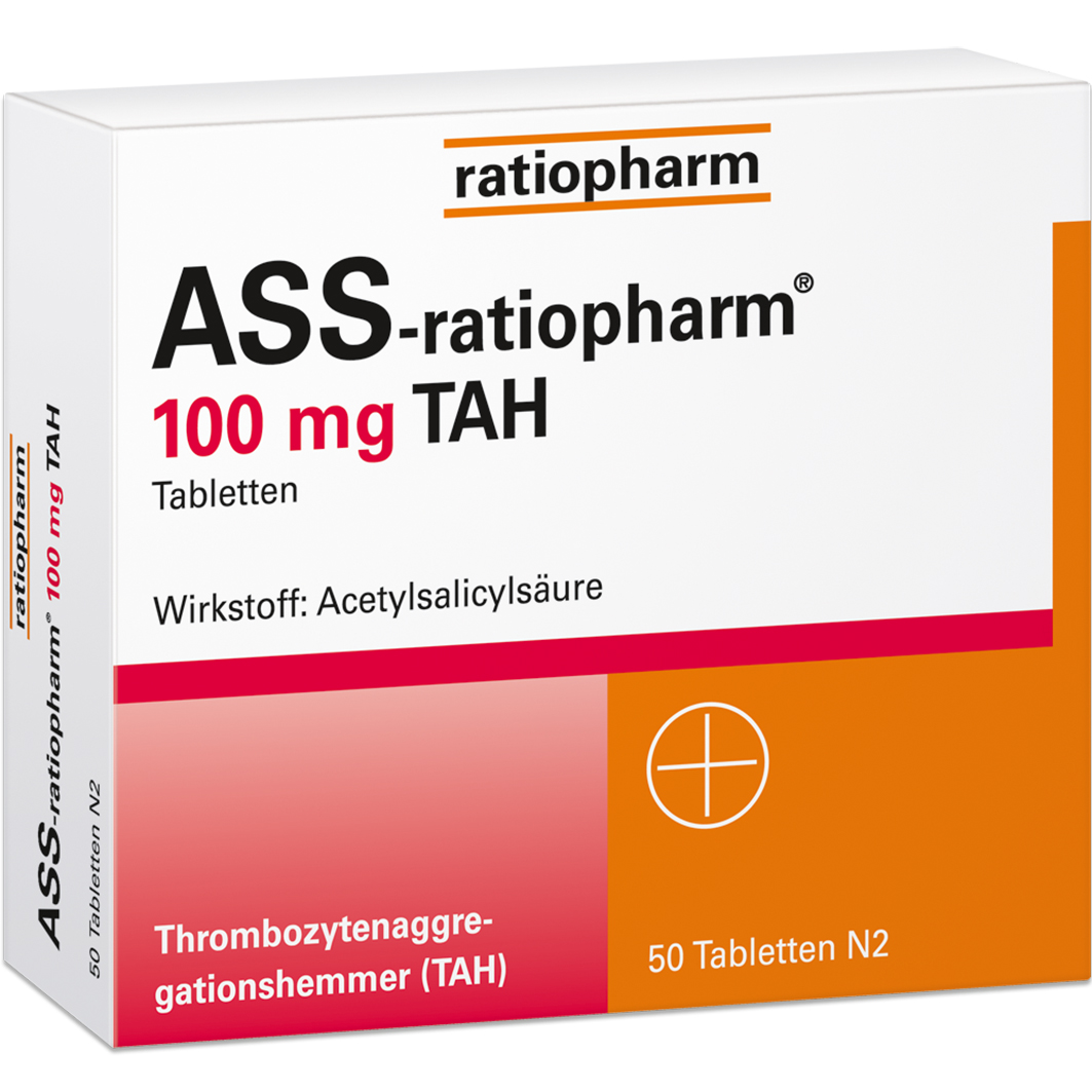 RATIOPHARM ASS-ratiopharm 100 mg TAH Tabletten