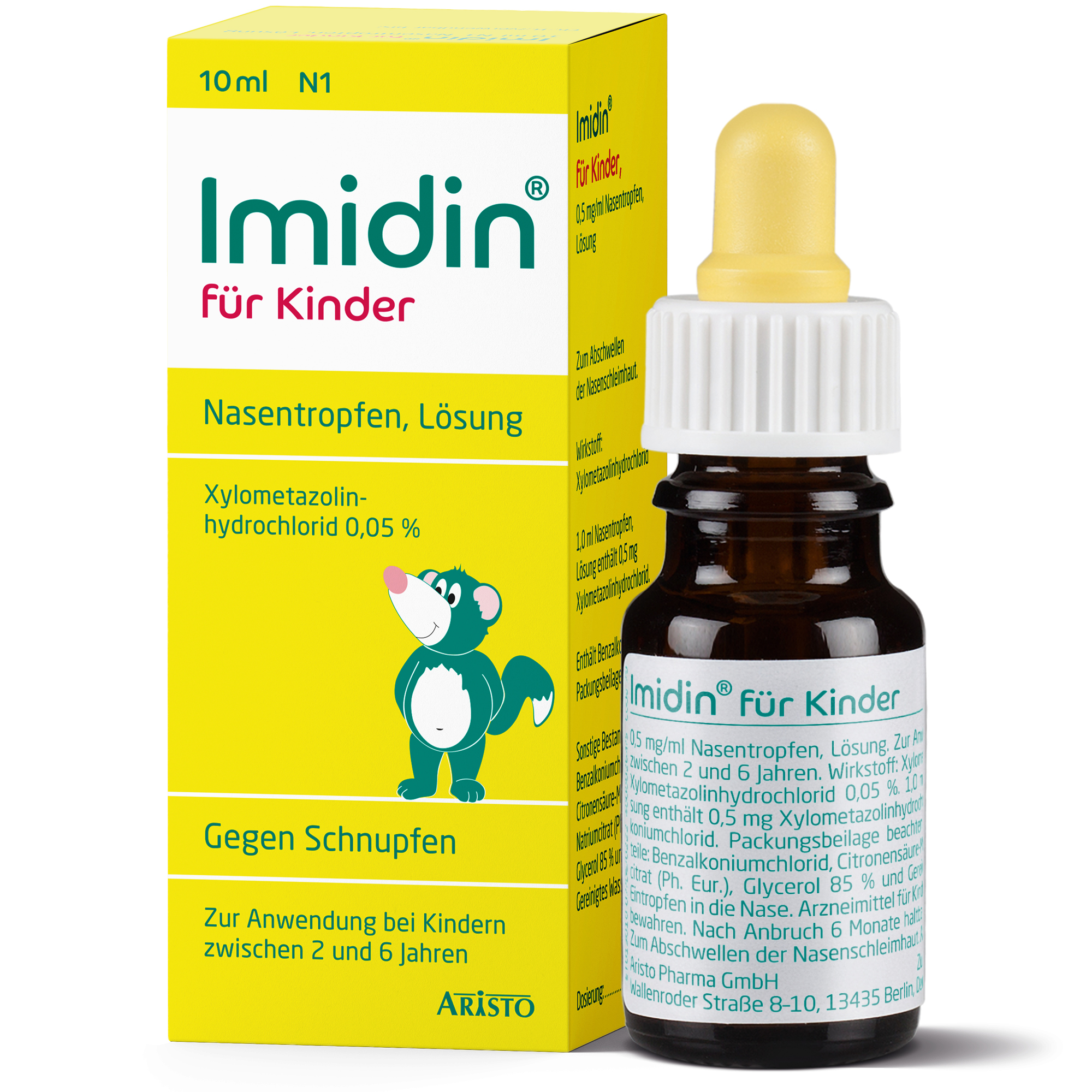 ARISTO PHARMA IMIDIN Nasentropfen für Kinder