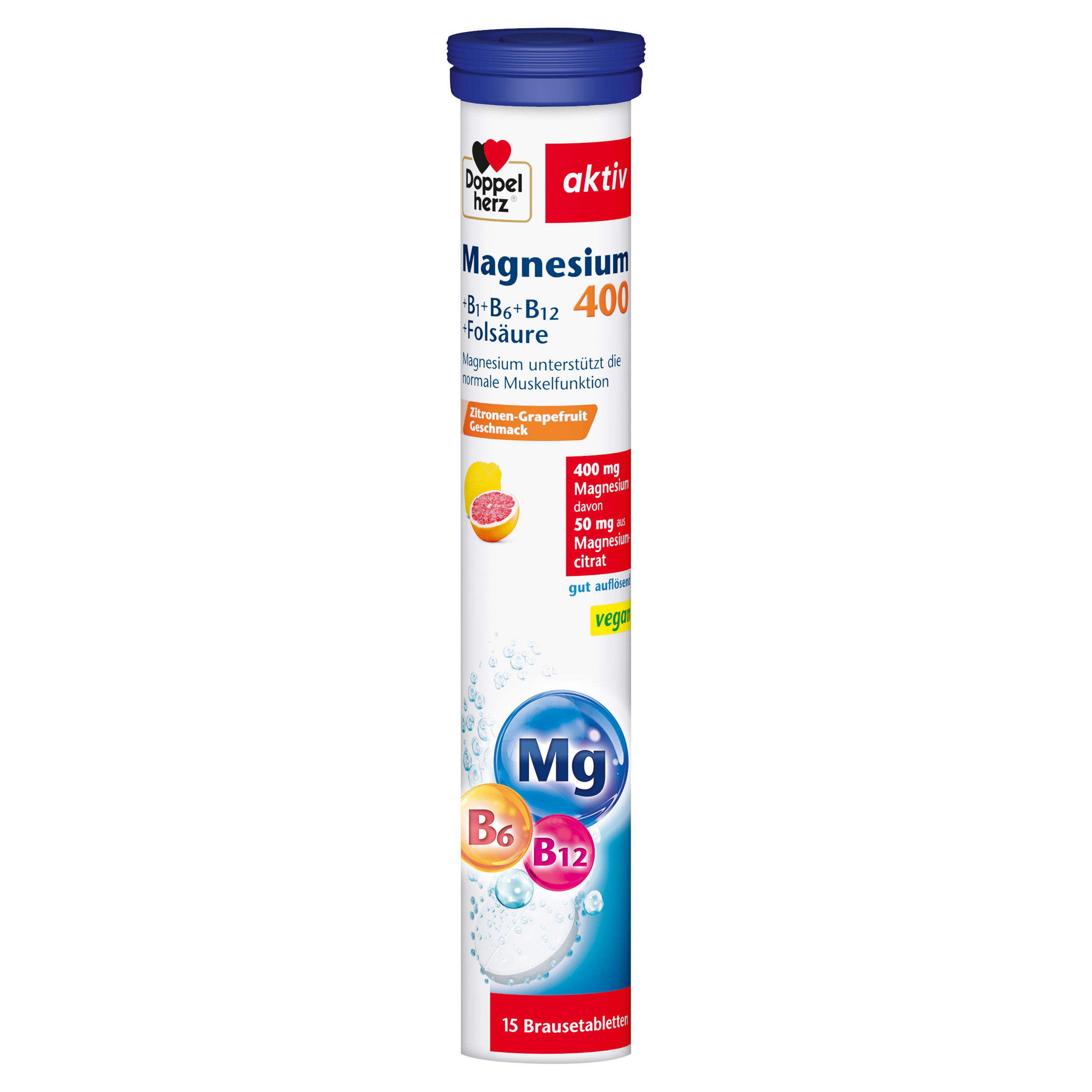 Doppelherz DOPPELHERZ Magnesium 400+B1+B6+B12+Folsäure BTA