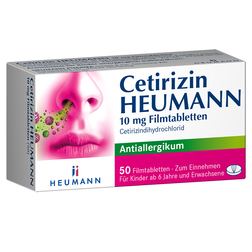 Heumann Pharma CETIRIZIN Heumann 10 mg Filmtabletten