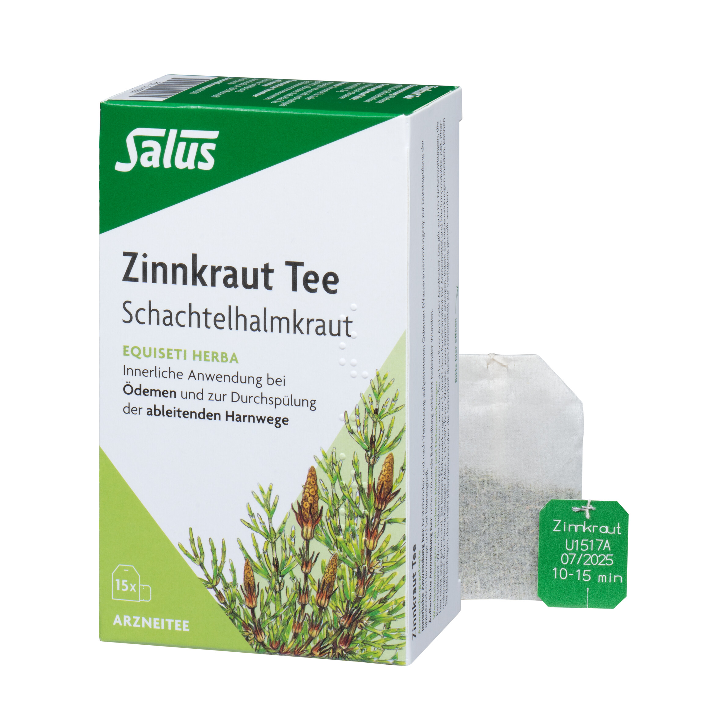 SALUS PHARMA ZINNKRAUT TEE Schachtelhalmkraut Salus Filterbeut.