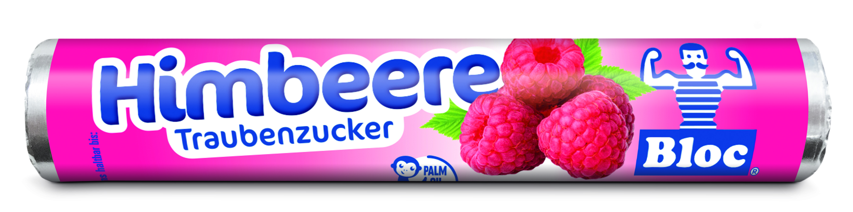 BLOC Traubenzucker Himbeer Rolle