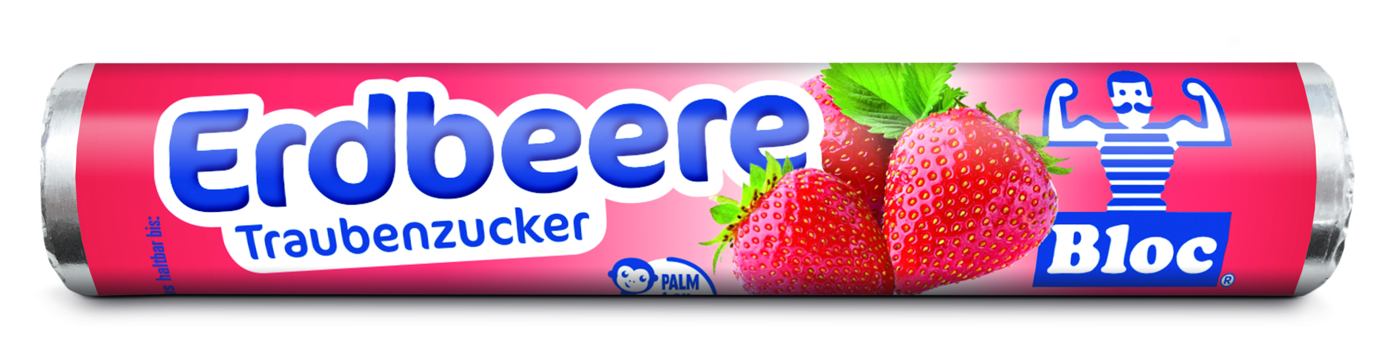 BLOC Traubenzucker Erdbeere Rolle