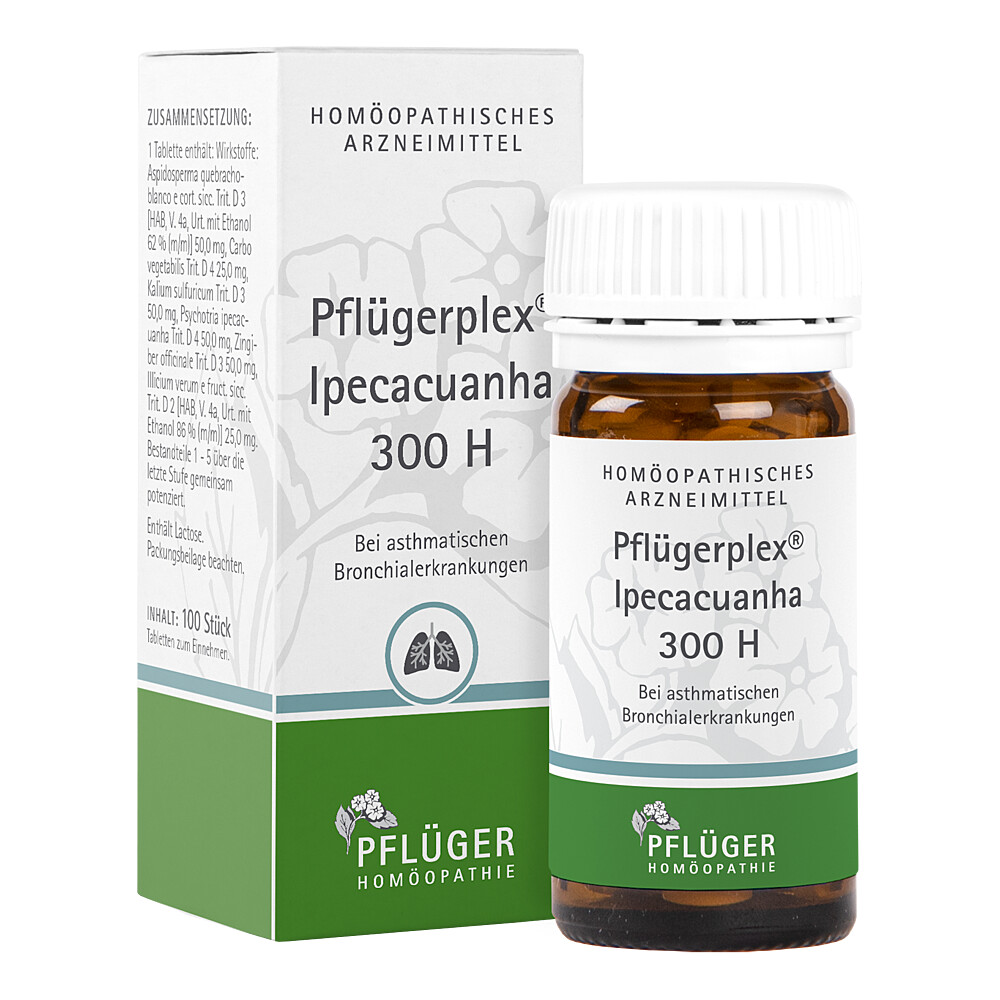 PFLÜGER PLEX Ipecacuana 300 H Tabletten