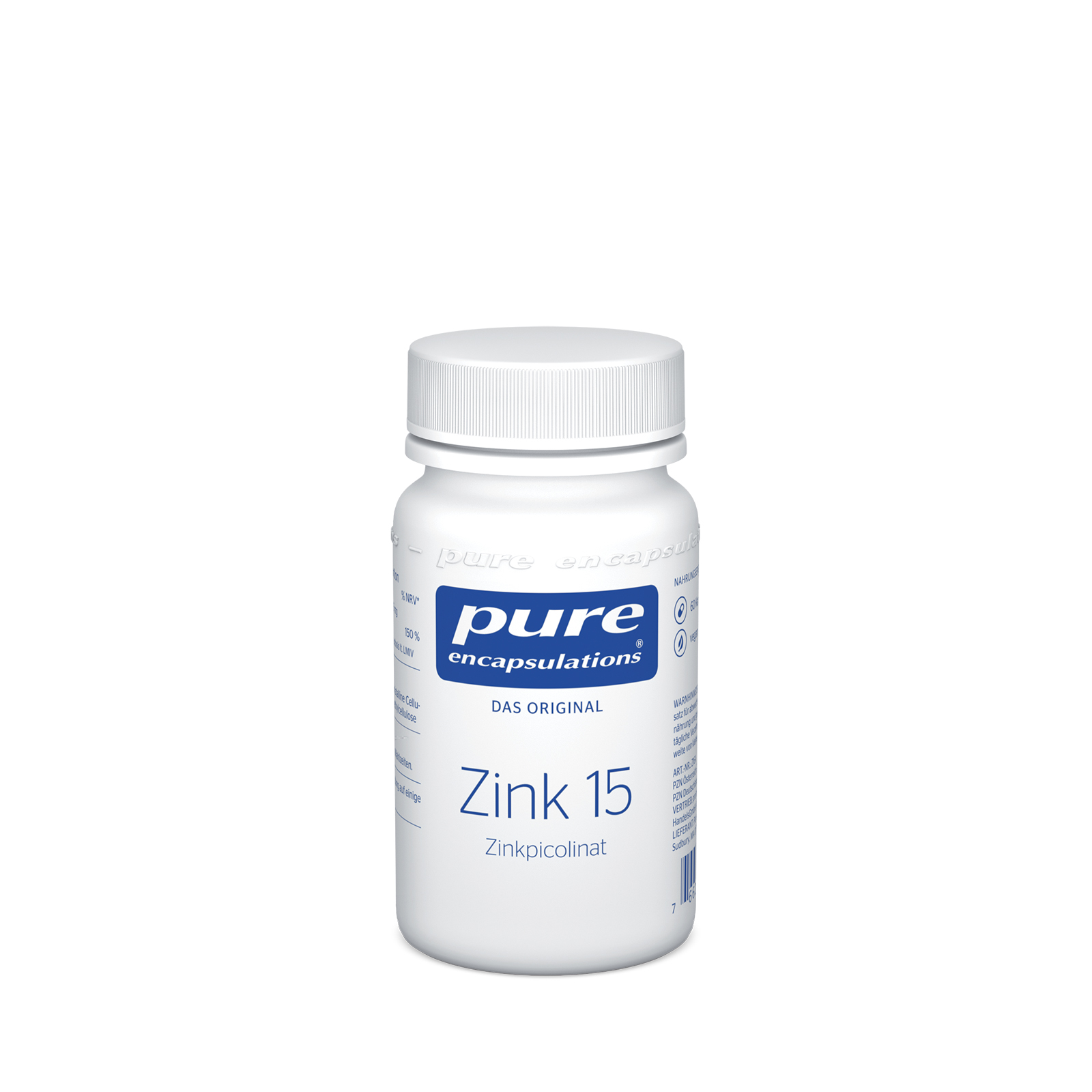 PURE ENCAPSULATIONS Zink 15 Zinkpicolinat Kapseln