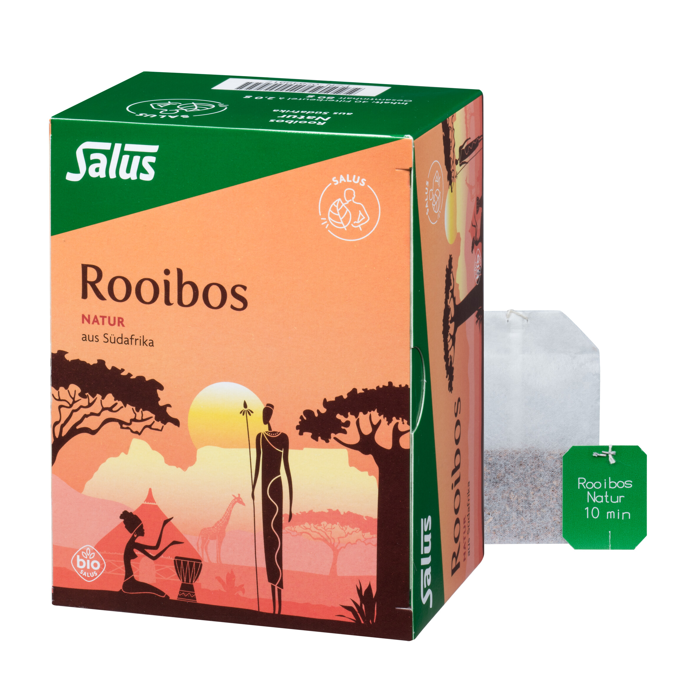 SALUS PHARMA ROOIBOS TEE Natur Kräutertee Bio Salus Filterbeut.
