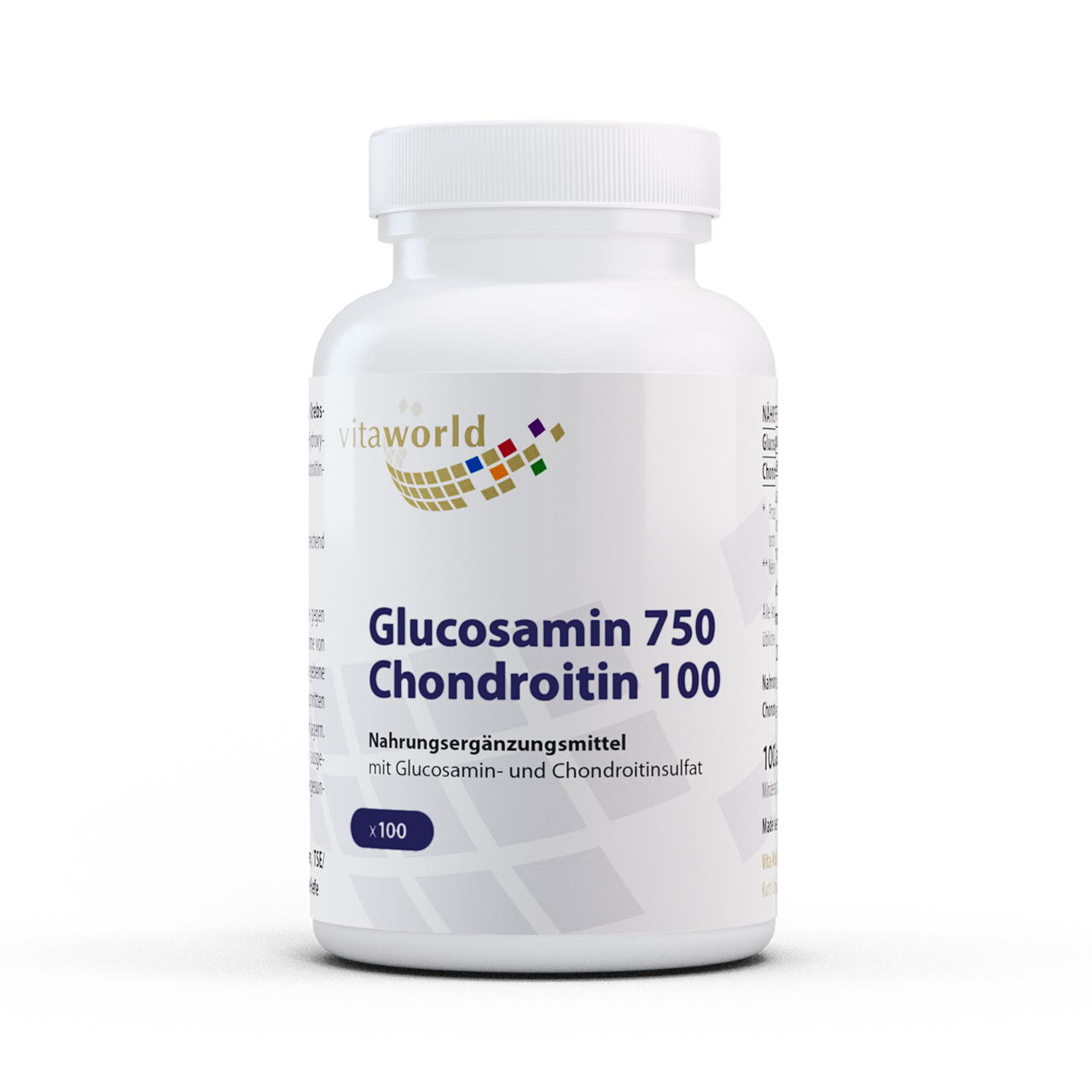 VITA WORLD GLUCOSAMIN 750 mg+Chondroitin 100 mg Kapseln
