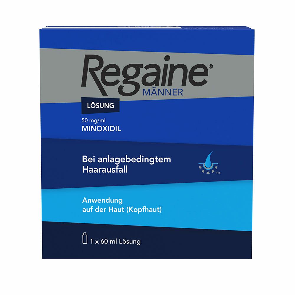 REGAINE Männer Lösung bei anlagebedingtem Haarausfall