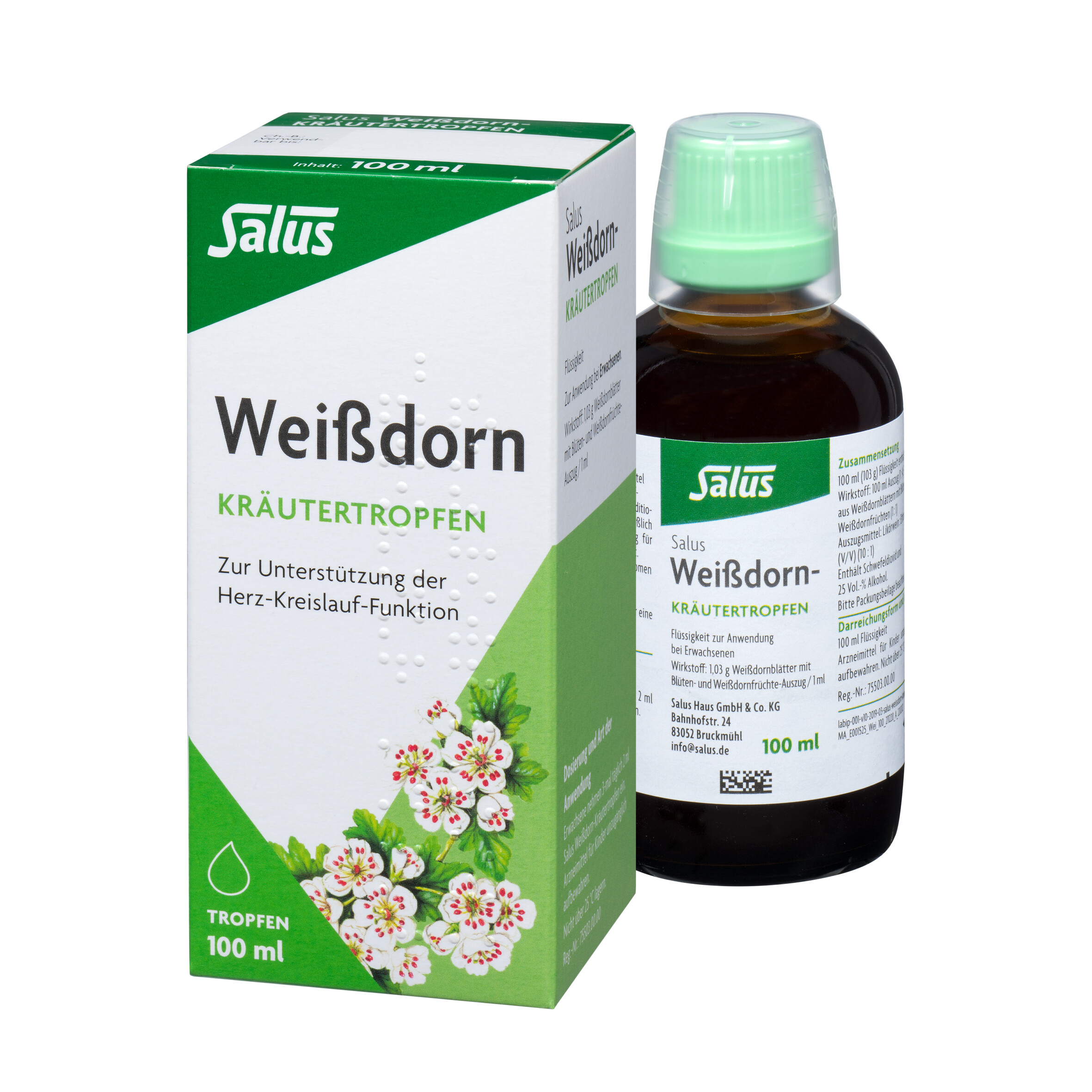SALUS PHARMA WEISSDORN KRÄUTERTROPFEN Salus
