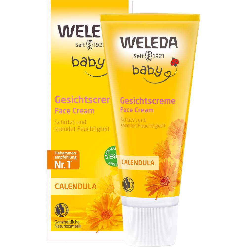 WELEDA Weleda Baby Gesichtscreme Calendula - pflegt und schützt