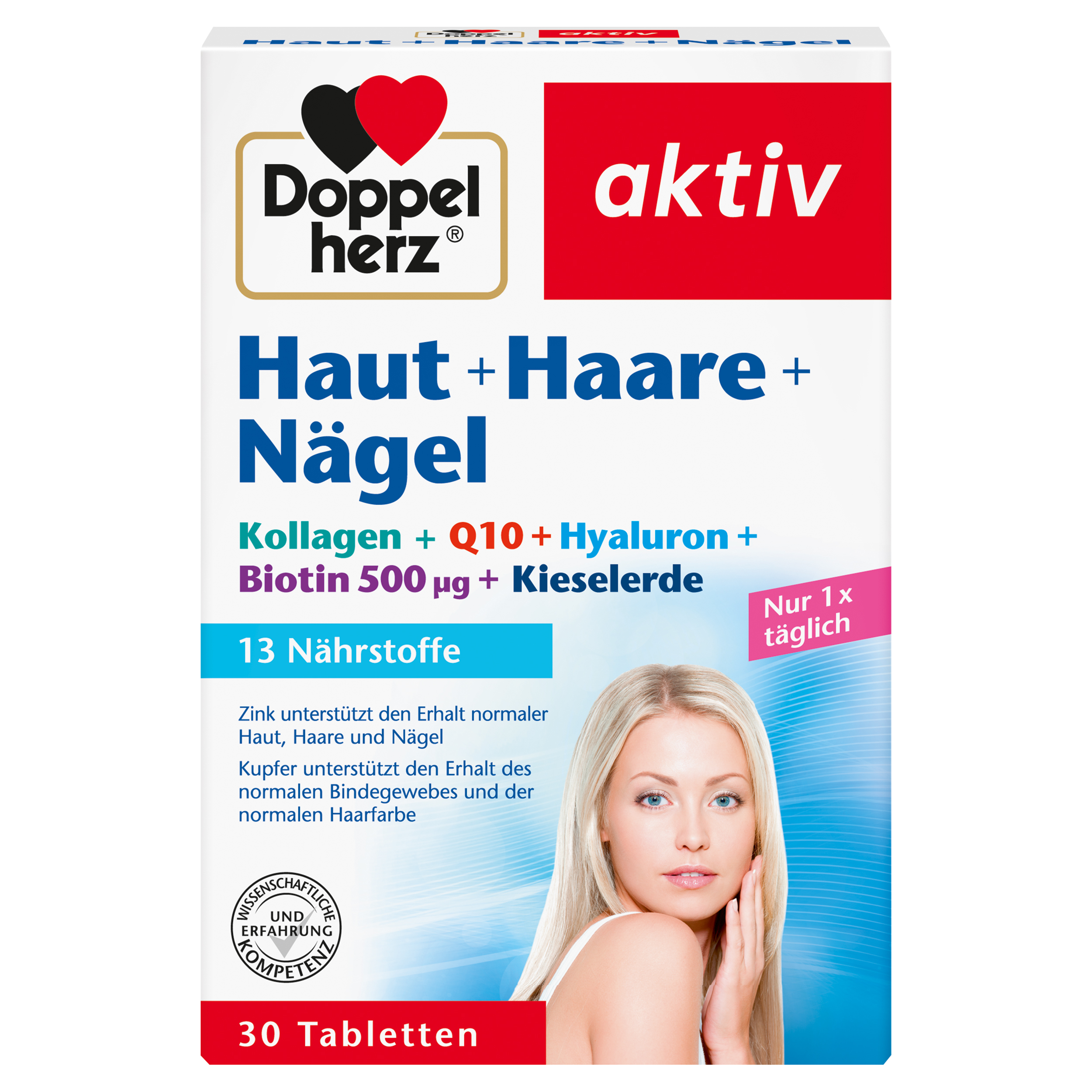 Doppelherz DOPPELHERZ Haut+Haare+Nägel Tabletten