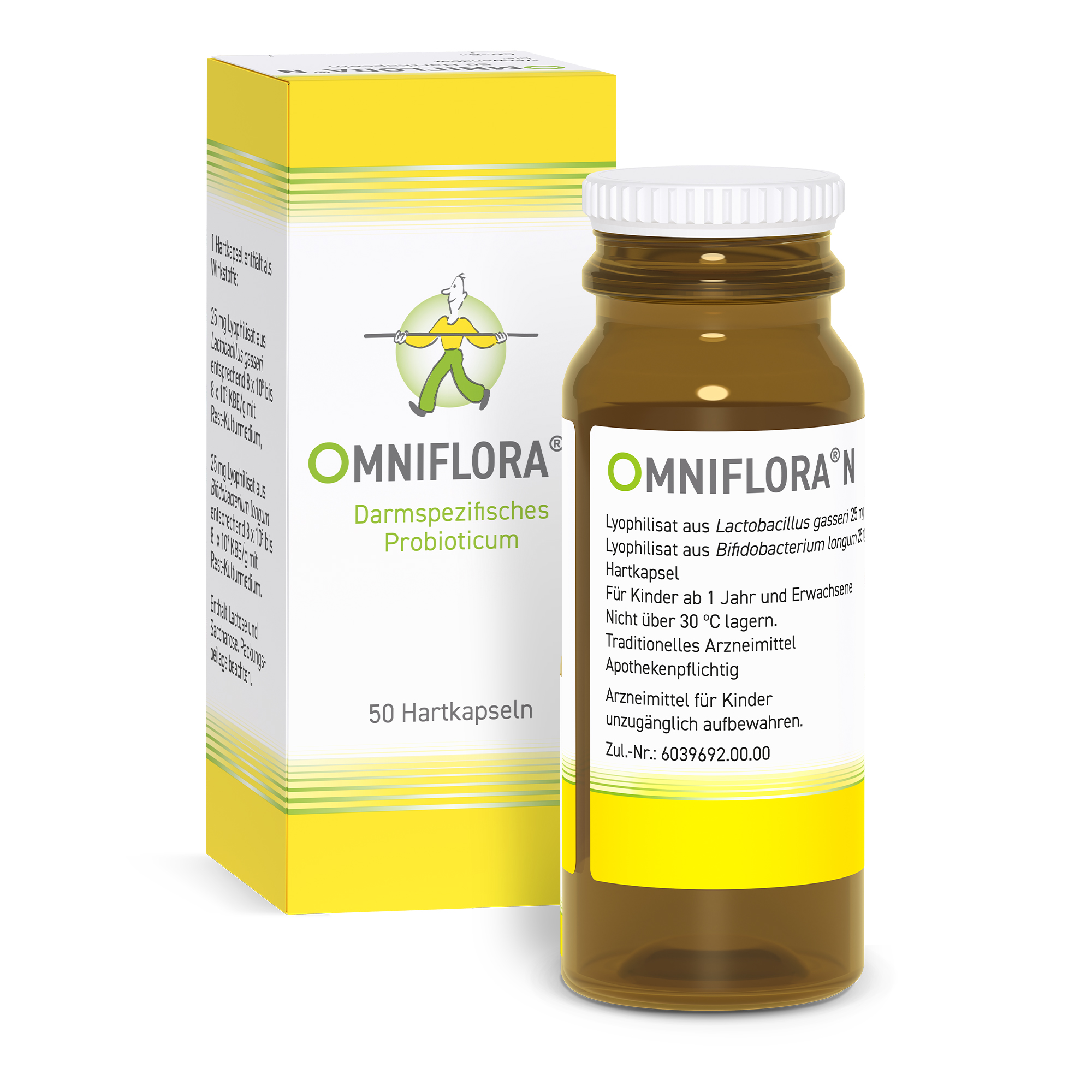OMNIFLORA Omniflora N – Probiotika Kapseln für die Darmflora