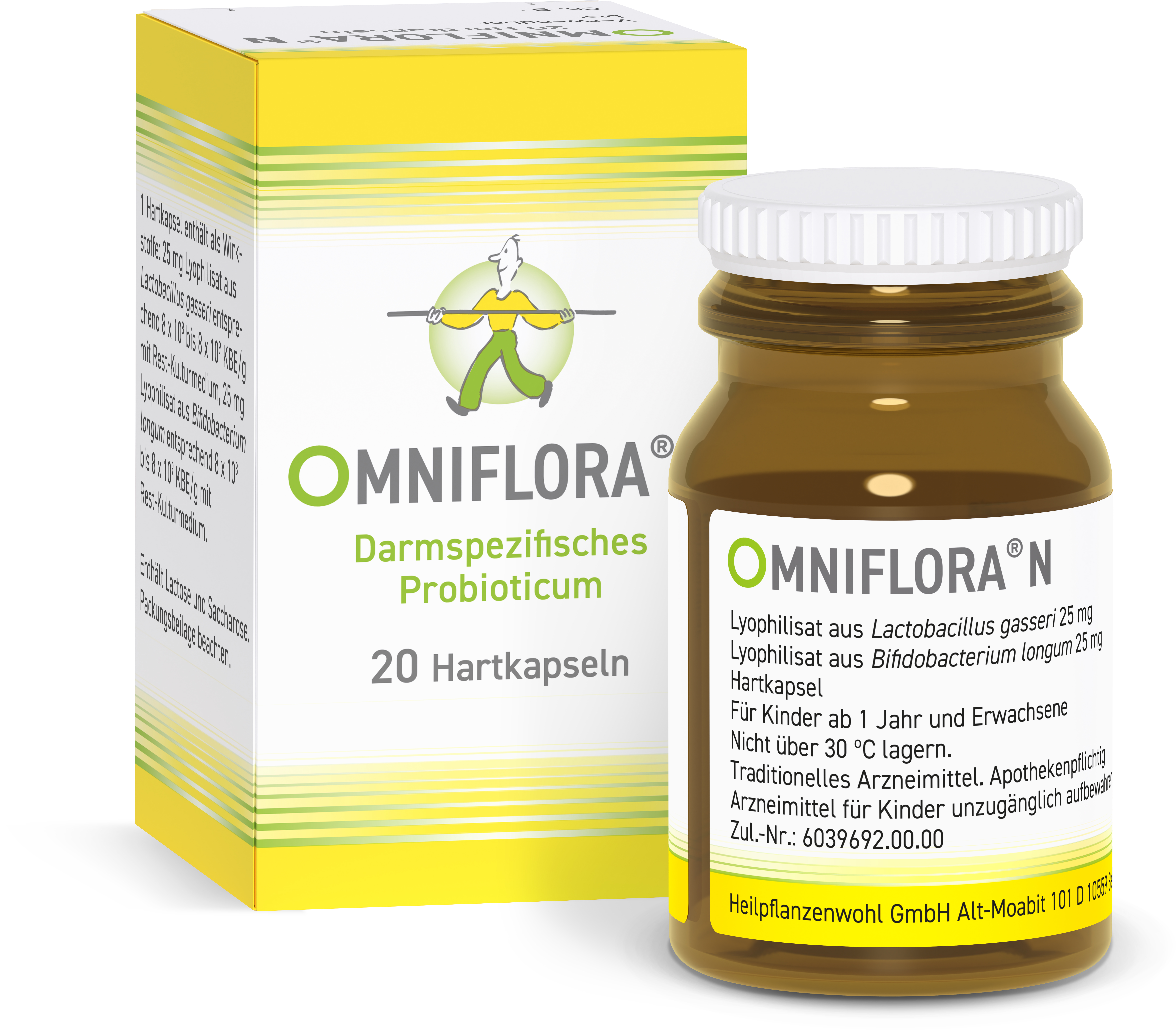 OMNIFLORA Omniflora N – Probiotika Kapseln für die Darmflora