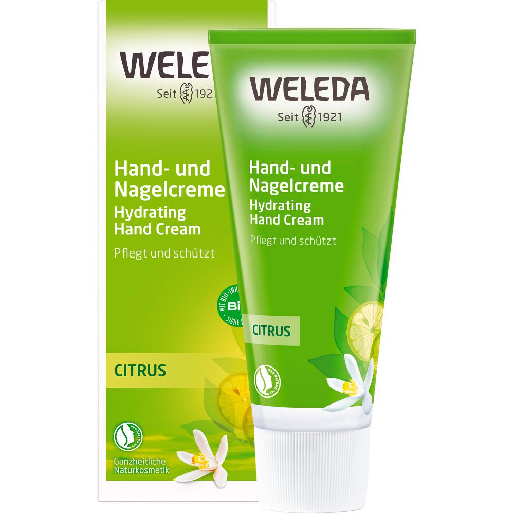 WELEDA Weleda Hand- und Nagelcreme Citrus - schützt brüchige Nägel