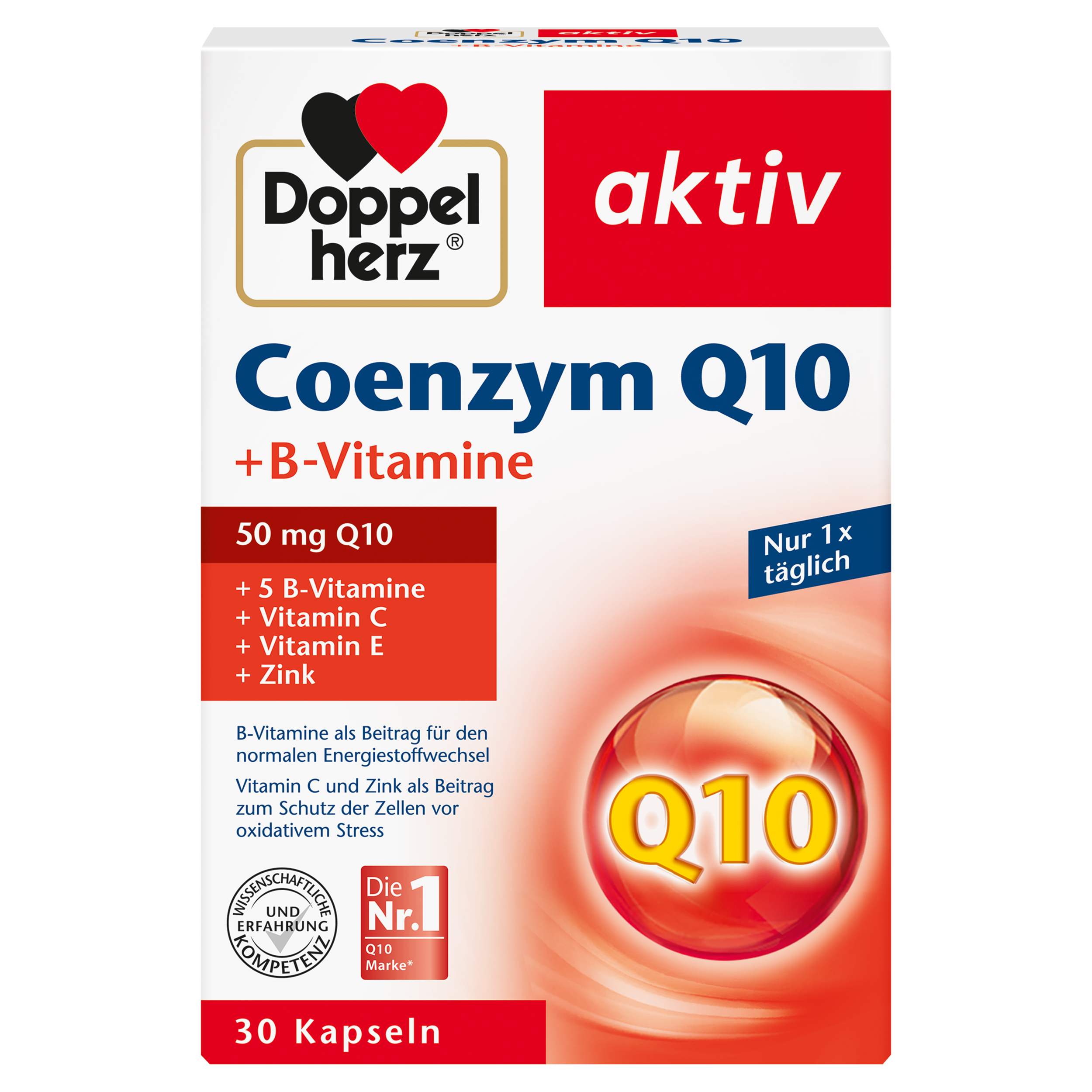 Doppelherz DOPPELHERZ Coenzym Q10+B Vitamine Kapseln