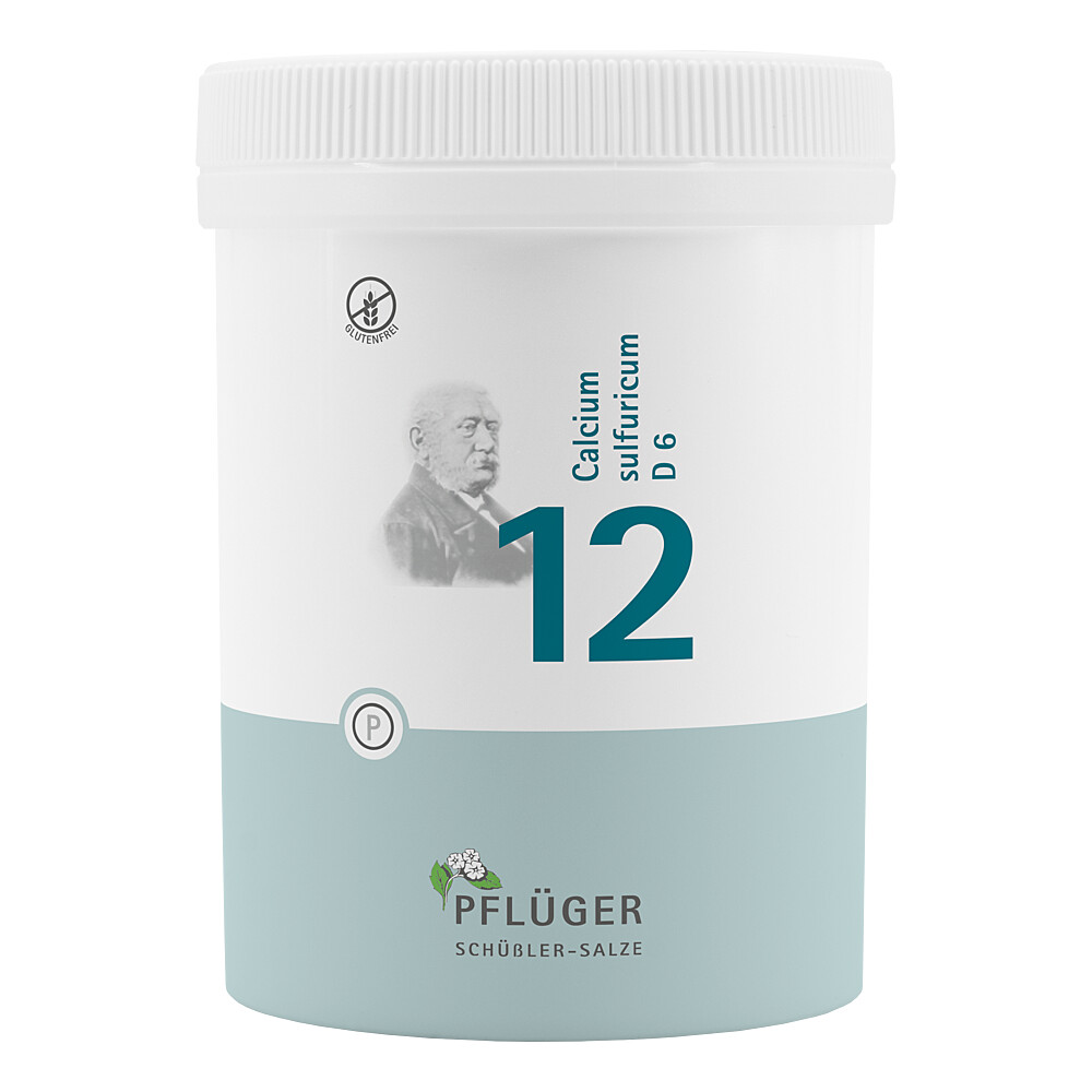 PFLÜGER BIOCHEMIE Pflüger 12 Calcium sulfuricum D 6 Tabl.