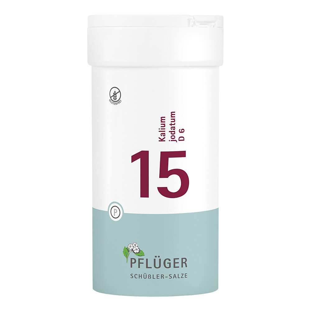 PFLÜGER BIOCHEMIE Pflüger 15 Kalium jodatum D 6 Tabletten