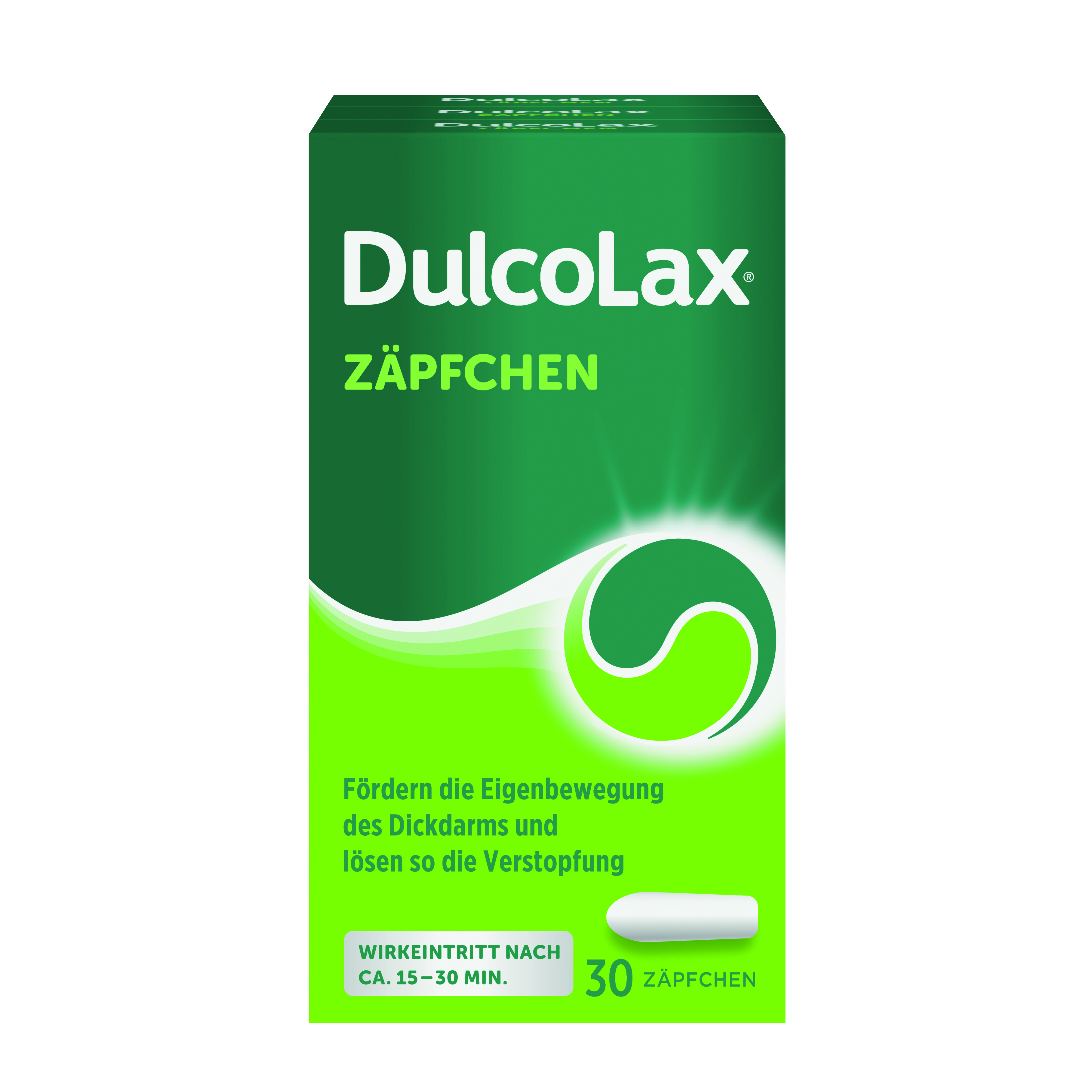 DULCOLAX Dulcolax Zäpfchen Wirkstoff Bisacodyl bei Verstopfung