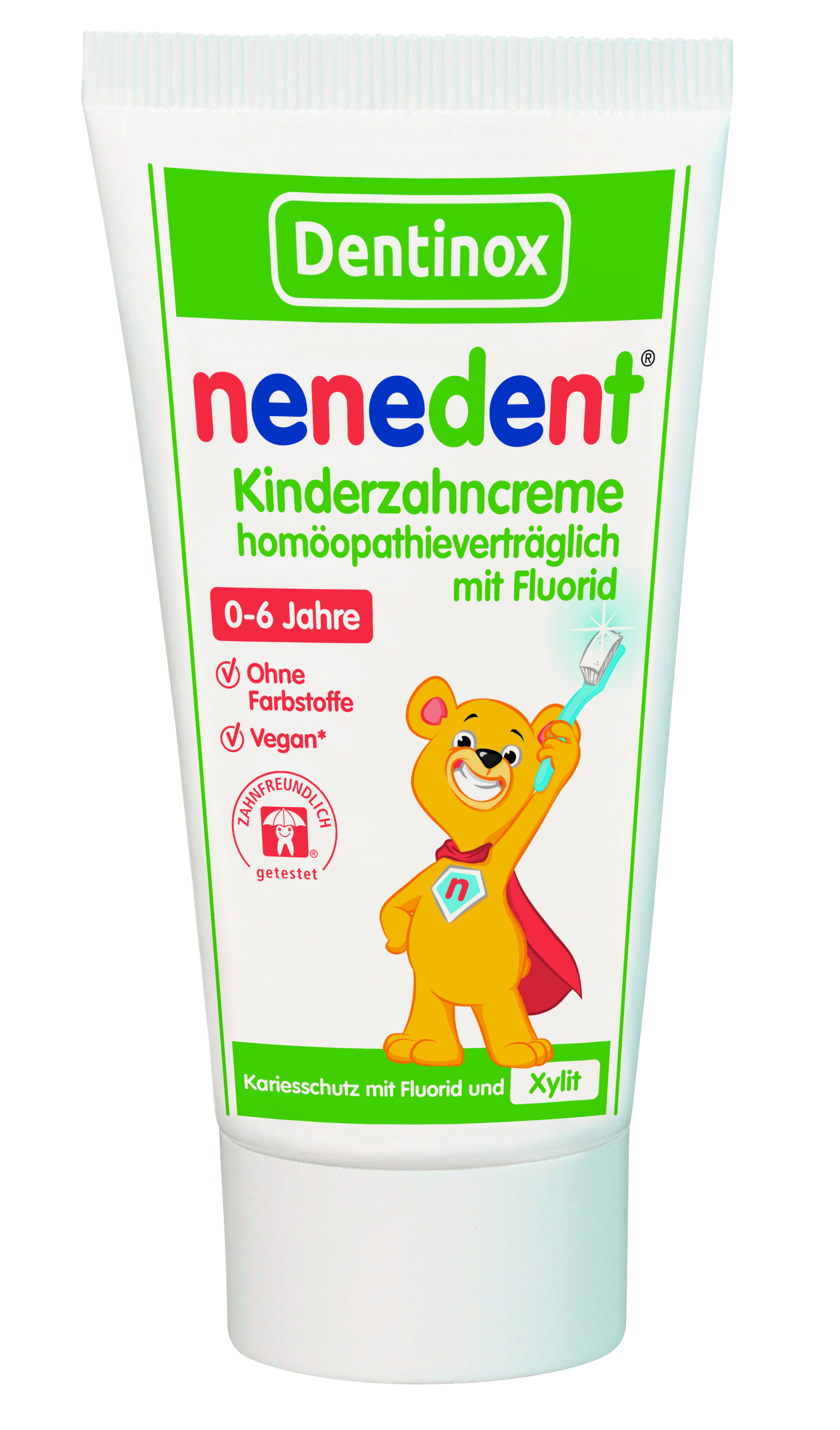 DENTINOX NENEDENT Kinderzahncreme homöop.Vertr.m.Fluor.