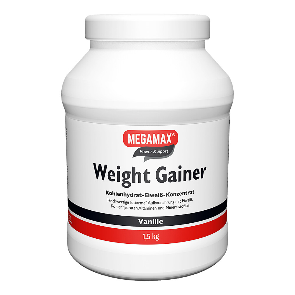 MEGAMAX WEIGHT GAINER Megamax Vanille Pulver