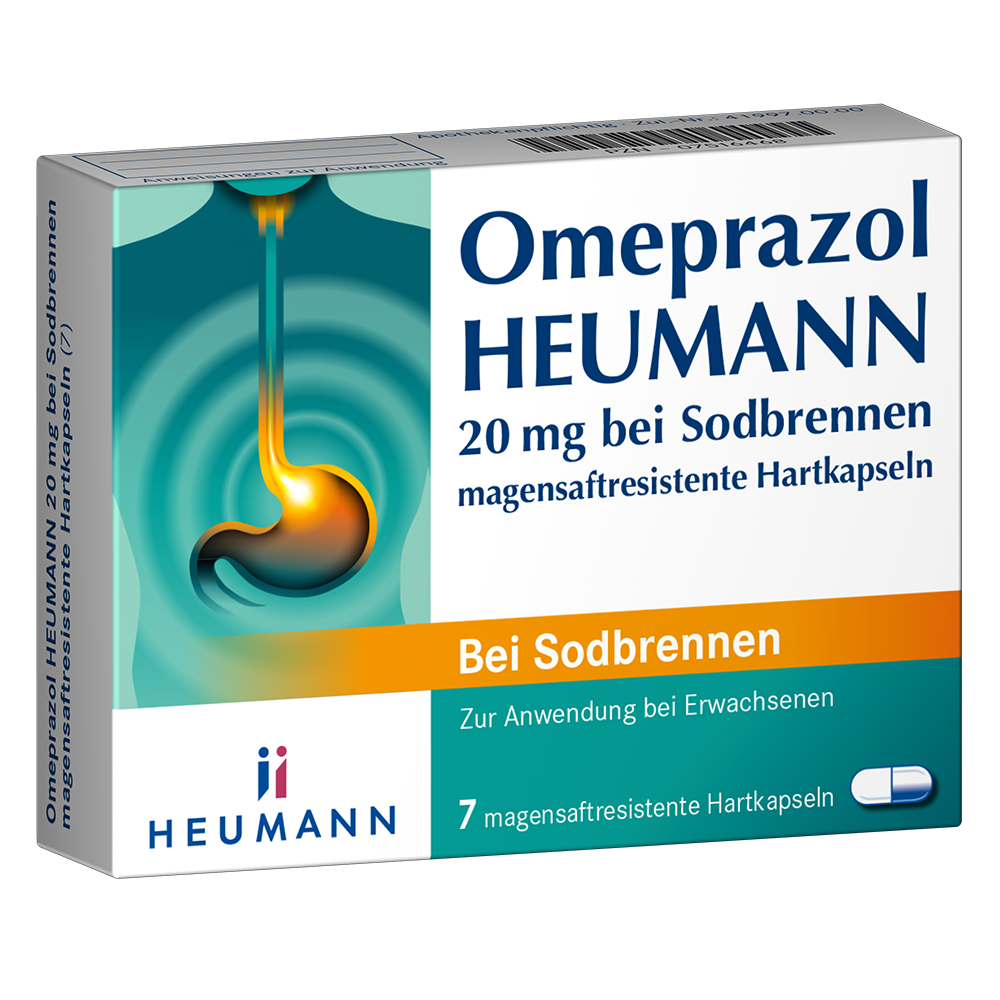 OMEPRAZOL Heumann 20 mg b.Sodbr.magensaftr.Hartk.