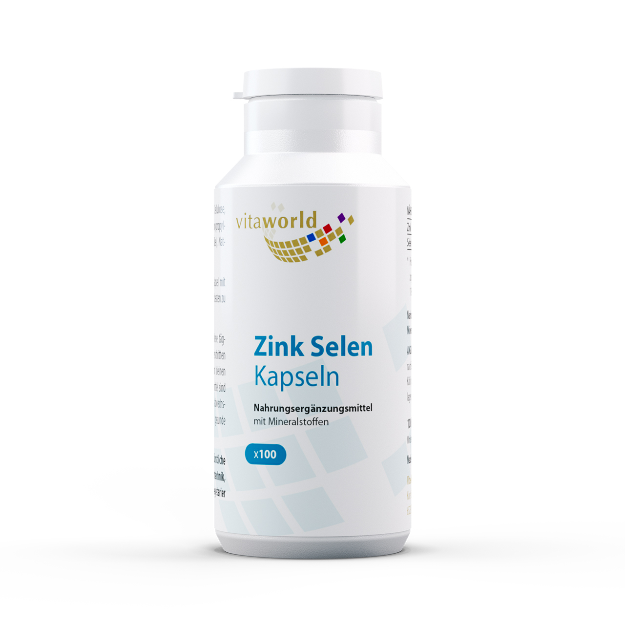 VITA WORLD ZINK SELEN Kapseln 15 mg/100 μg