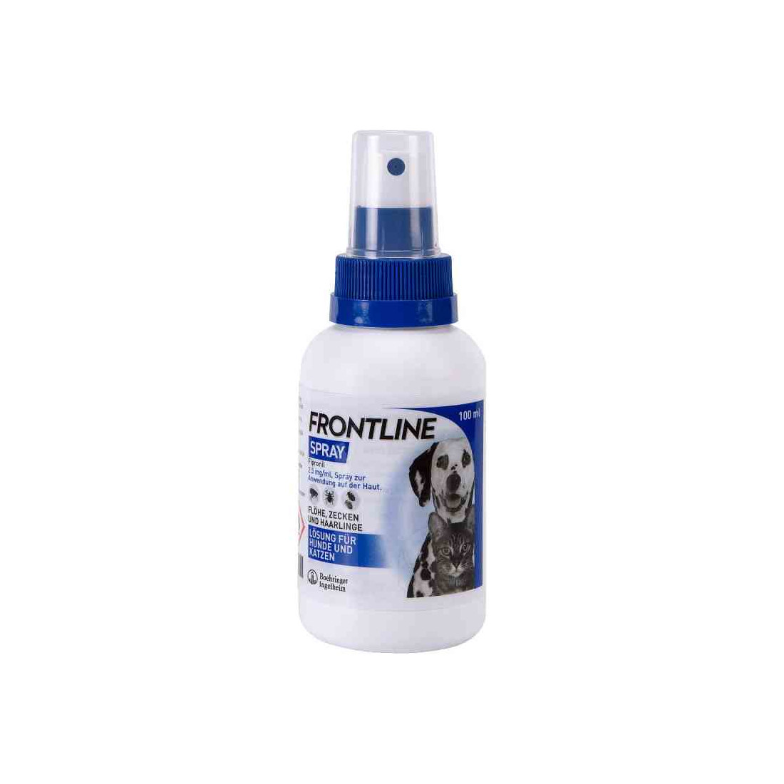 FRONTLINE Spray gegen Zecken und Flöhe für Hunde und Katzen