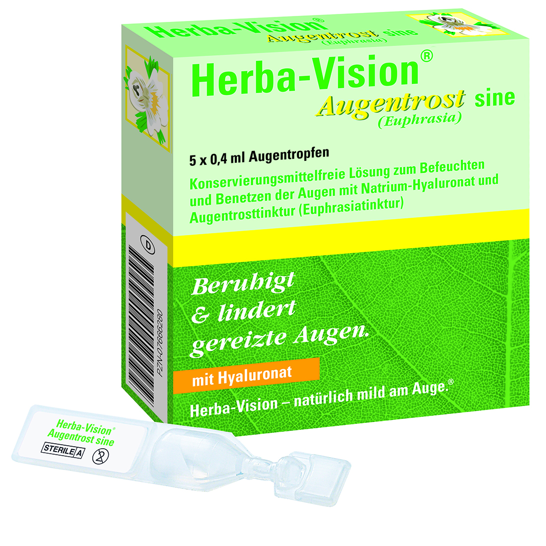 HERBA-VISION Augentrost sine Augentropfen
