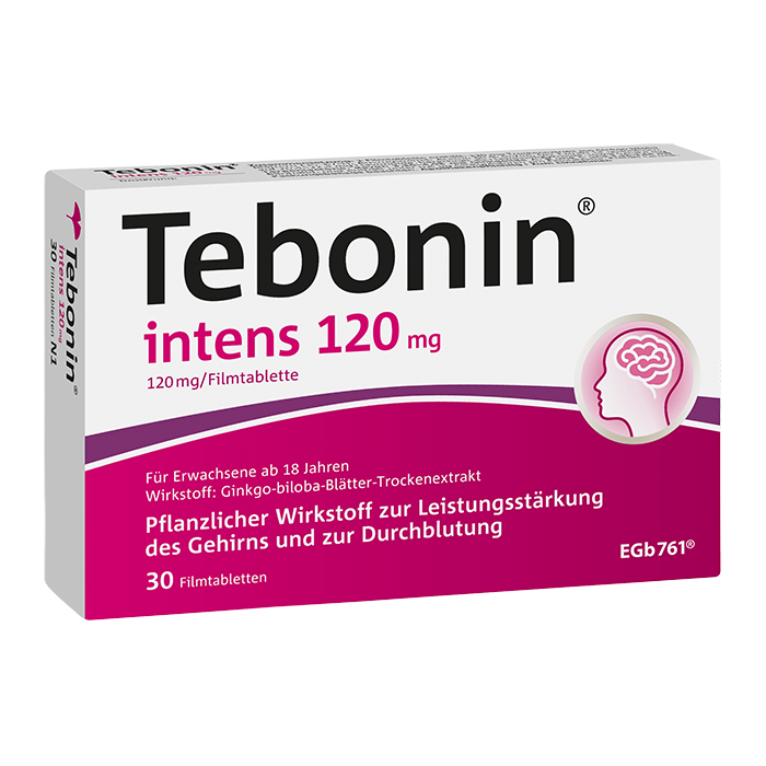 DR.WILLMAR SCHWABE TEBONIN intens 120 mg Filmtabletten