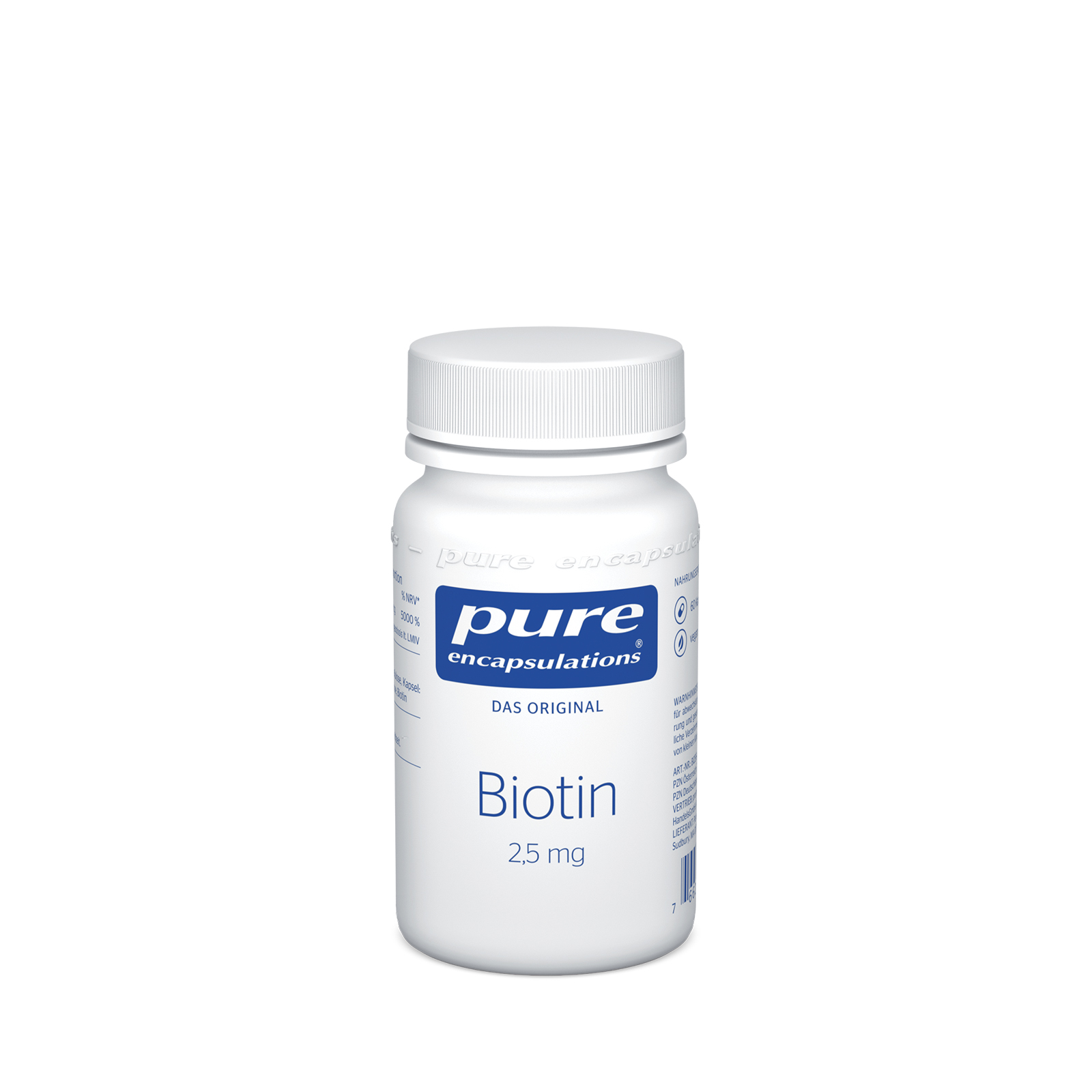 PURE ENCAPSULATIONS Biotin 2,5 mg Kapseln
