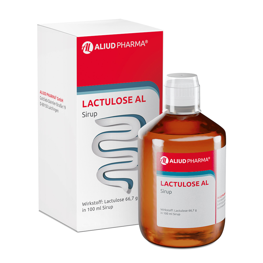 ALIUD PHARMA Lactulose AL Sirup bei Verstopfung