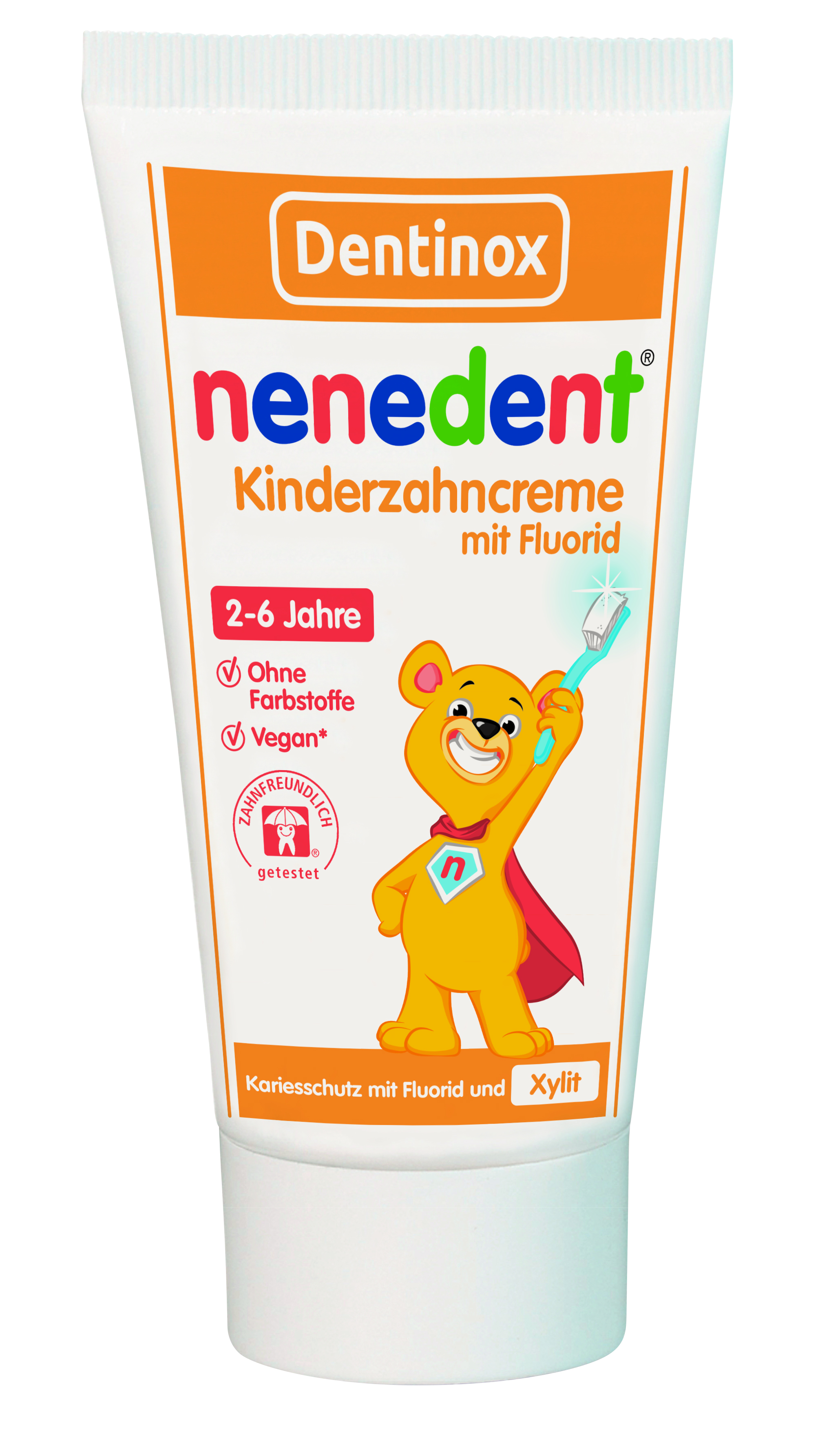 NENEDENT Kinderzahncreme m.Fluorid Standtube