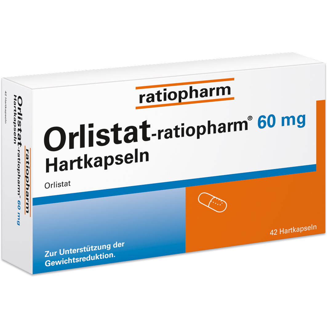 RATIOPHARM ORLISTAT-ratiopharm 60 mg Hartkapseln