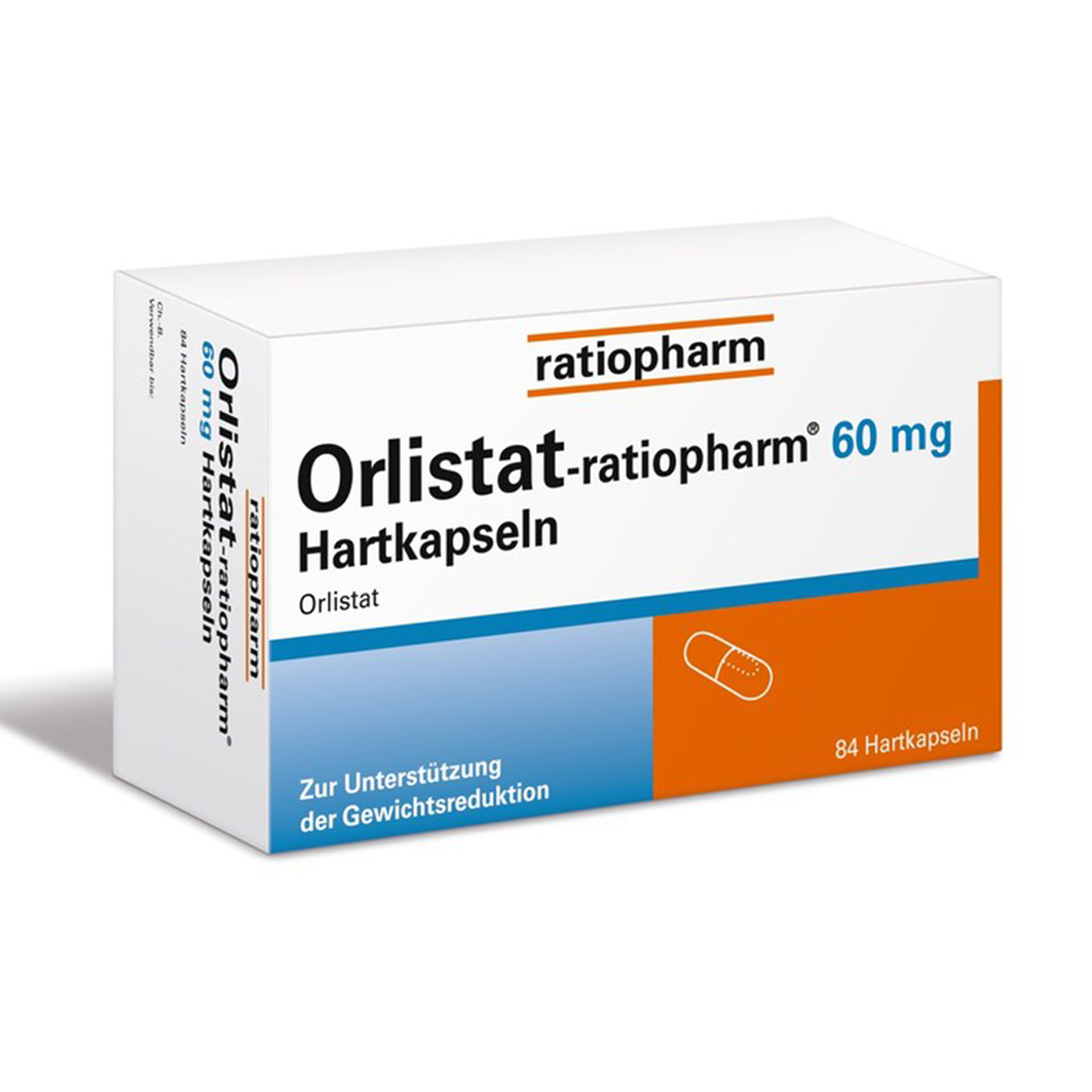 RATIOPHARM ORLISTAT-ratiopharm 60 mg Hartkapseln