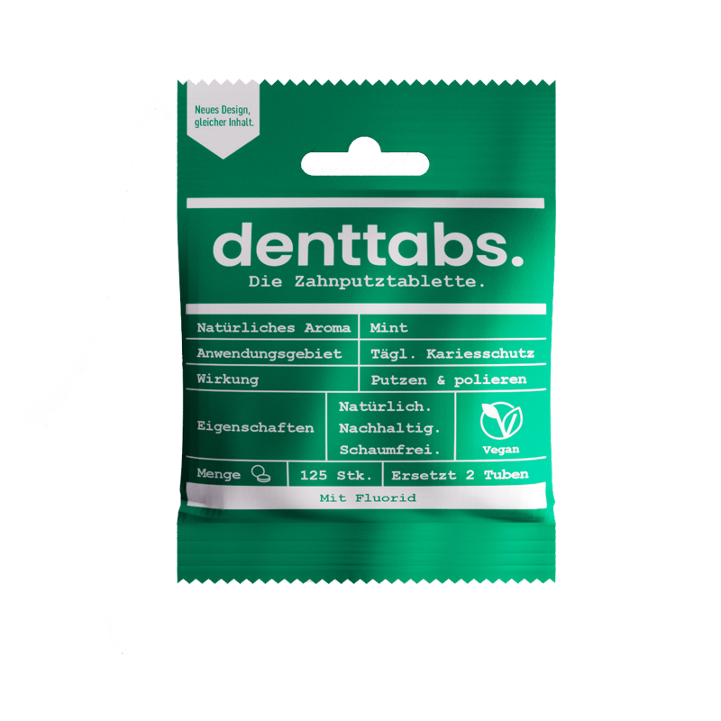 DR.DMAR LOHMANN PHARMA + MEDICAL DENTTABS Zahnputztabletten stevia-mint m.Fluorid