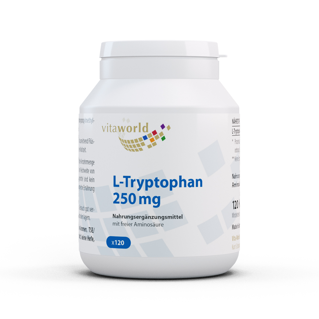 VITA WORLD L-TRYPTOPHAN 250 mg Kapseln