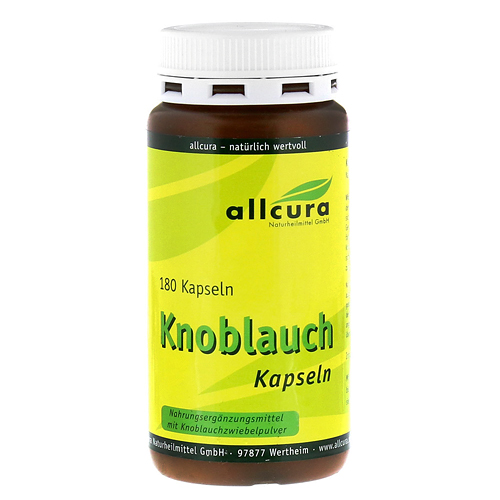 ALLCURA NATURHEILMITTEL KNOBLAUCH KAPSELN