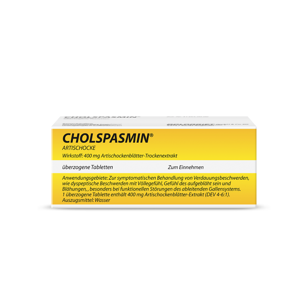 DR. THEISS NATURWAREN CHOLSPASMIN Artischocke überzogene Tabletten