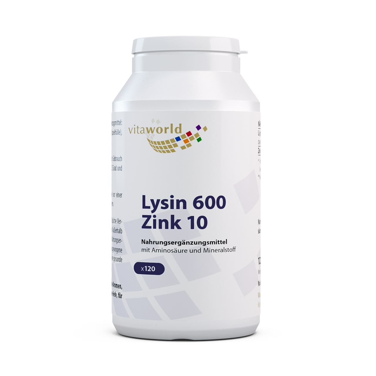 VITA WORLD LYSIN 600 mg plus Zink 10 mg Kapseln