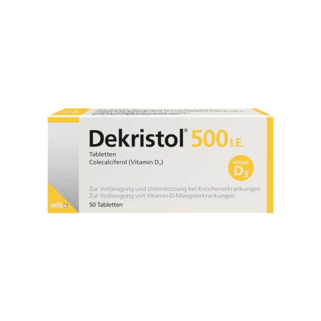 DEKRISTOL 500 I.E. Tabletten