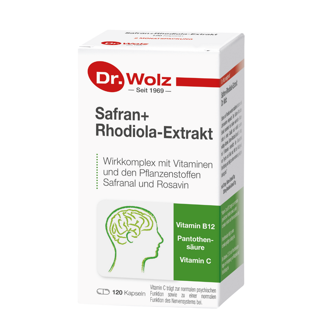 Dr. WOLZ ZELL Dr.Wolz SAFRAN+RHODIOLA-Extrakt Kapseln