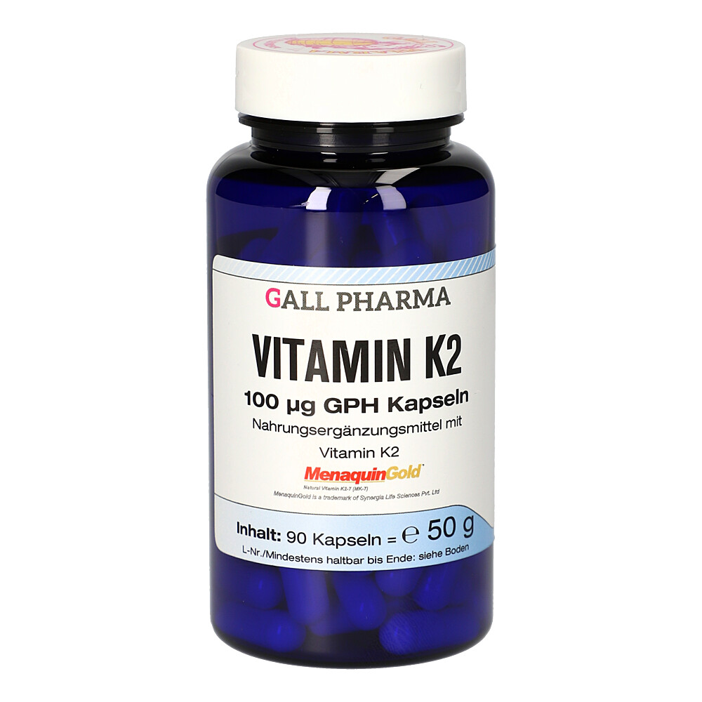 HECHT-PHARMA VITAMIN K2 100 μg GPH Kapseln