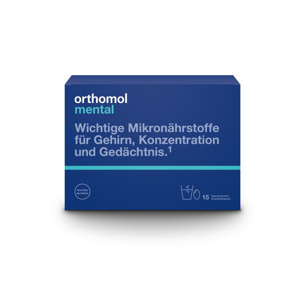 Orthomol ORTHOMOL mental Granulat/Kapseln 15 Tage Kombip.