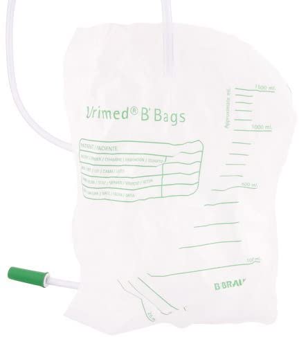 B. BRAUN MELSUNGEN URINBEUTEL unsteril 1,5 l o.Ablauf